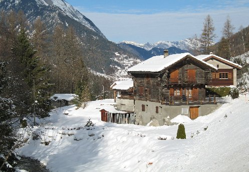 A la sortie de Praz-de-Fort