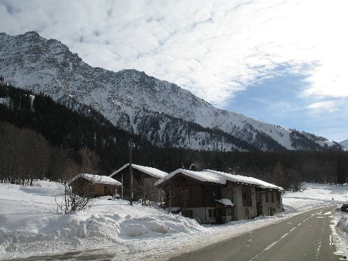 La Seilo - A l'arrière plan on voit le Mont de La 
        Fouly