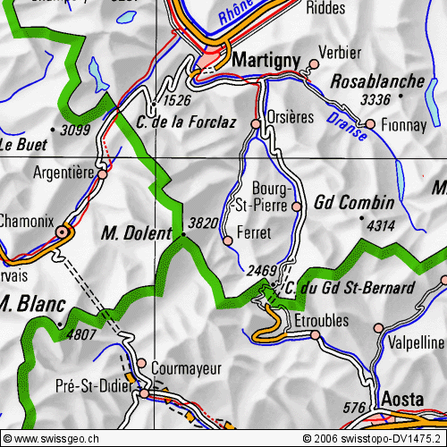 Utilisez l'échelle à droite pour agrandir cette carte