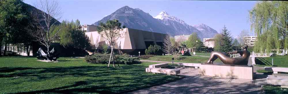 Le parc de Sculptures de la Fondation Pierre Gianadda.