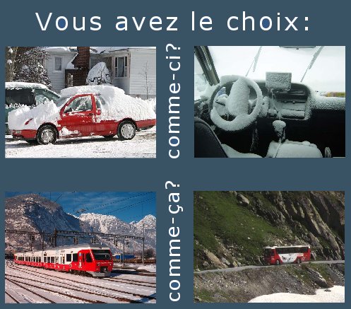 Les transports dans le Val Ferret